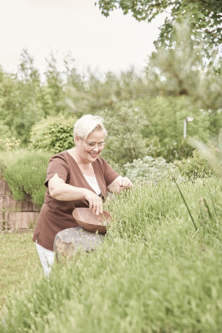 Kräutergarten Kräuter Vio Aufguss