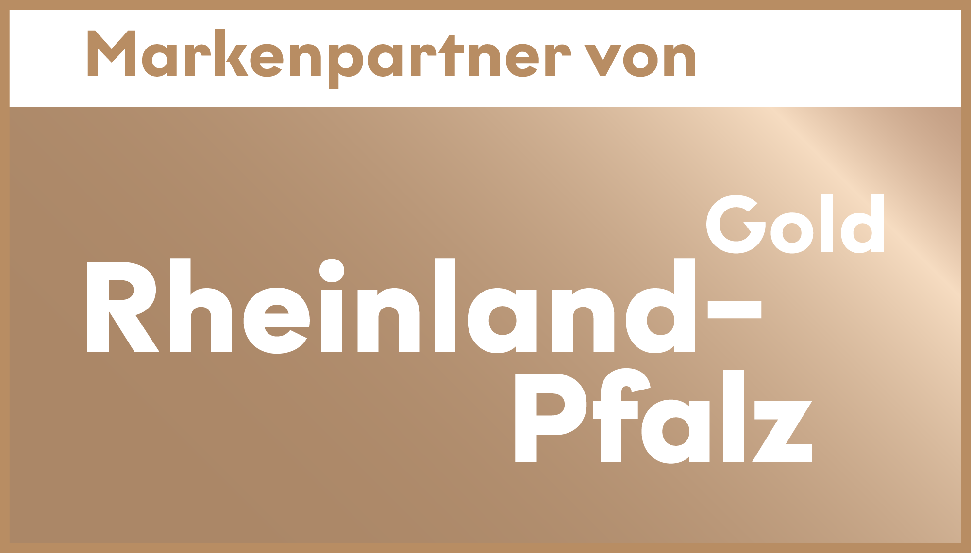 Rheinland-Pfalz Gold Logo